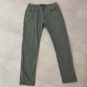 Men's DU/ER Green jeans pants 33